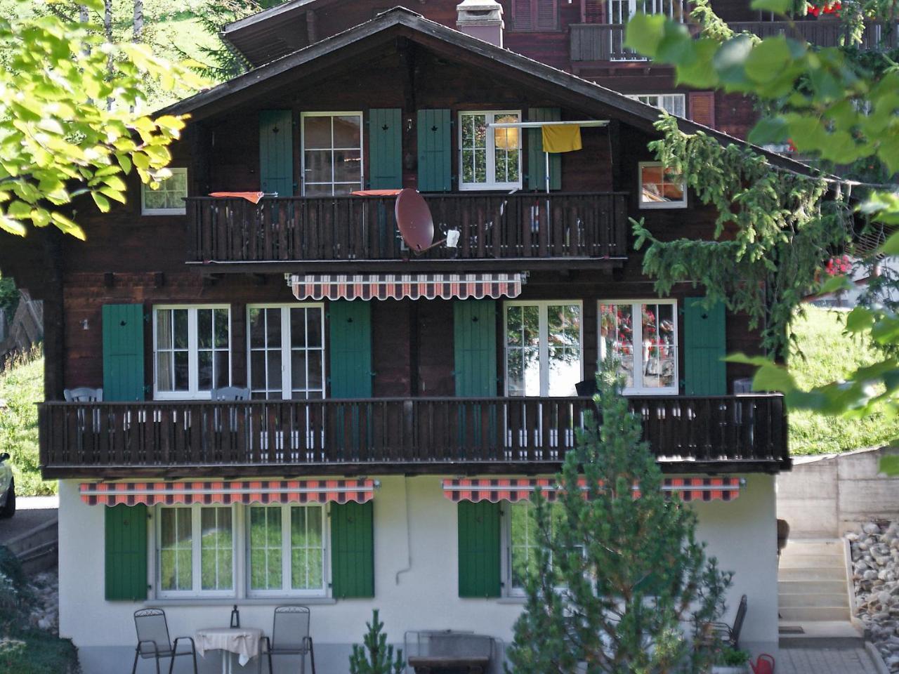 Apartment Chalet Spassvogel By Interhome Grindelwald Eksteriør bilde